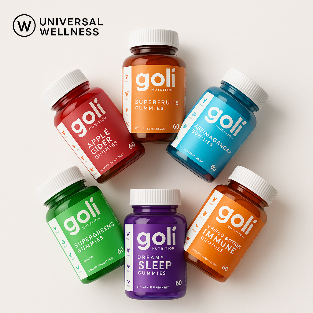 Goli® Nutrition Gummies Mixed Bundle Pack